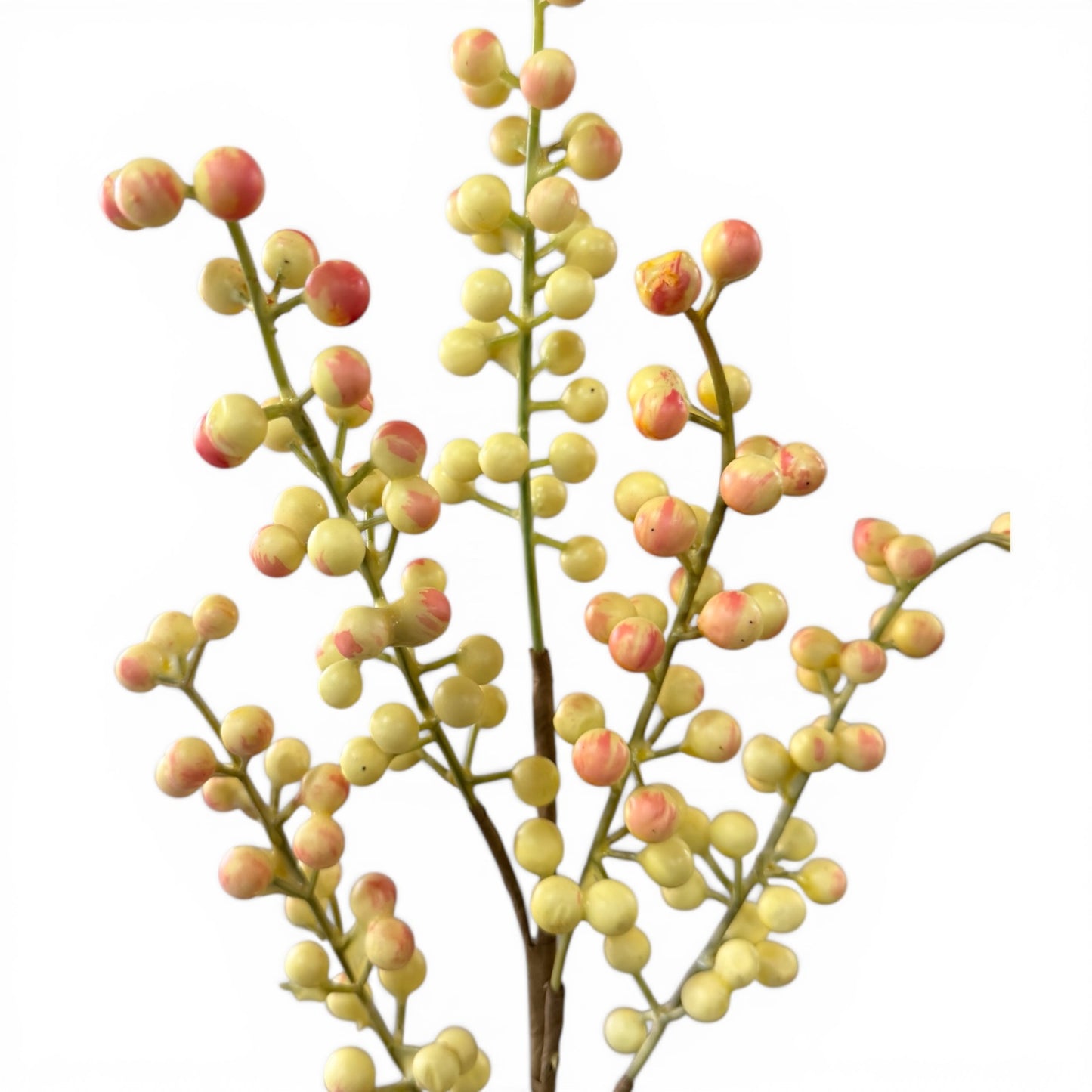 15in Cream/Pink Berry Pick