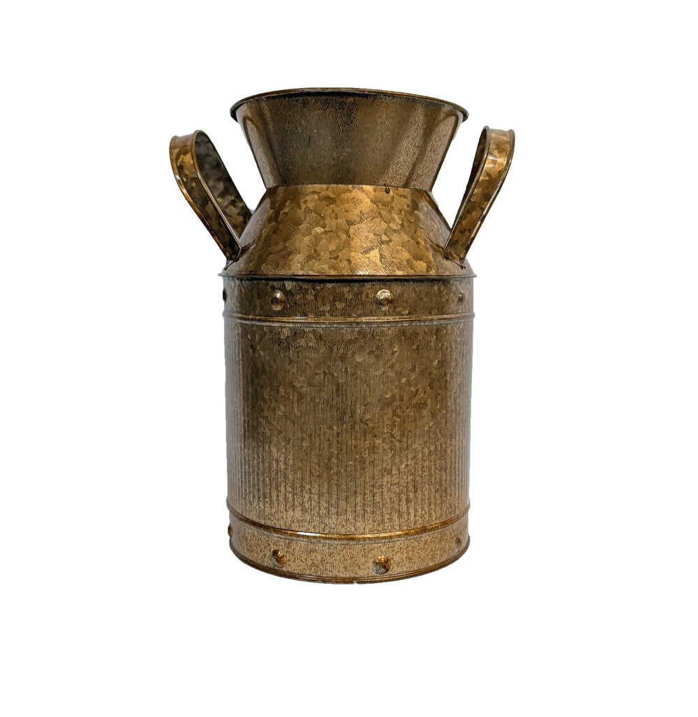 10in Copper Pail Planter