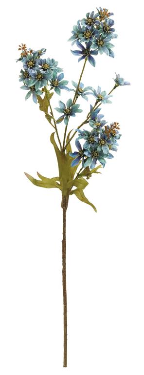 27in Smoke Blue Lacecap Hydrangea