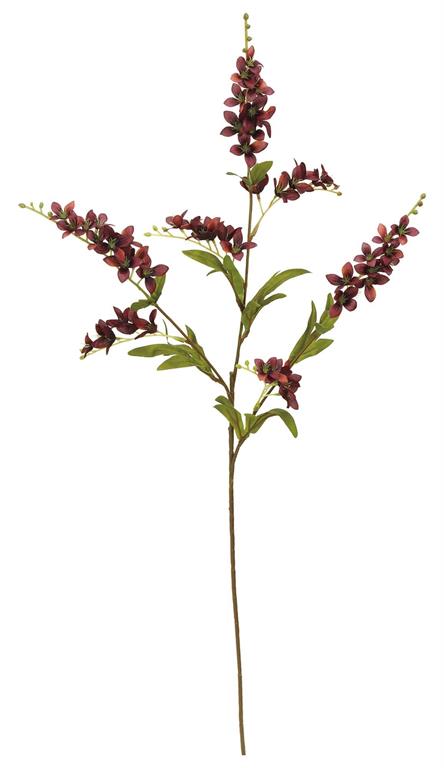 31in Burgundy Wild Vinca - Premium Florals for Wreaths, Arrangements and Home Decor