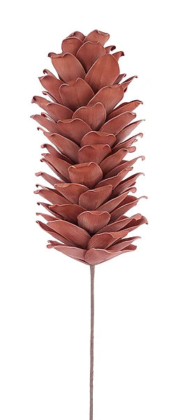 18inx5in Rust Artificial Pine Cone - Premium Greenery for Wreaths, Arrangements and Home Decor Craig Bachman