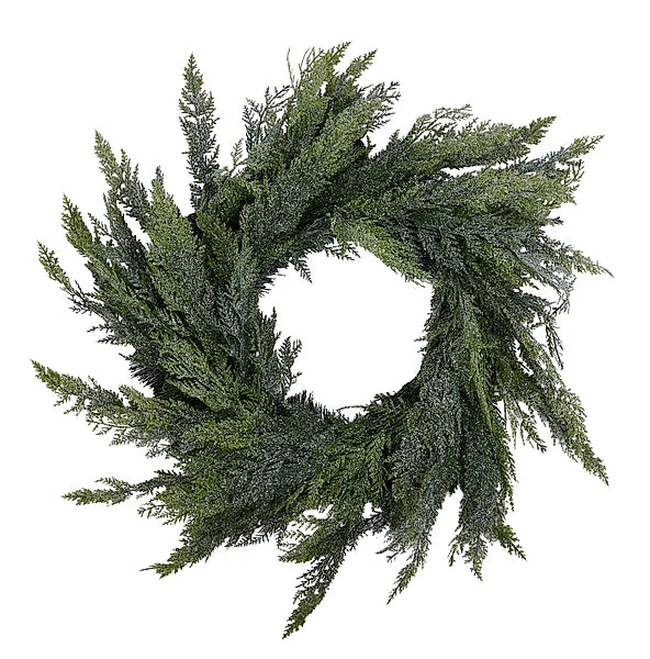 30in Glittered Cedar Wreath Frame - Premium Base for Wreaths Craig Bachman