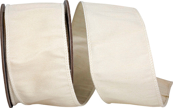 2.5in x10yd Dupioni Supreme IVORY