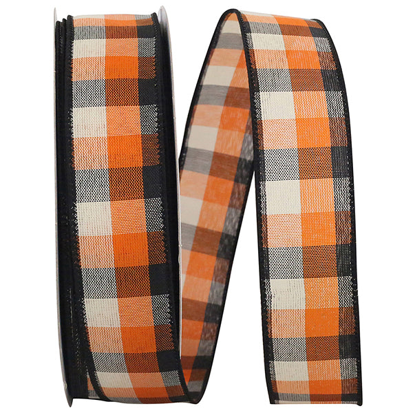 1.5inx10yd Afternoon Tonal OR/BLK