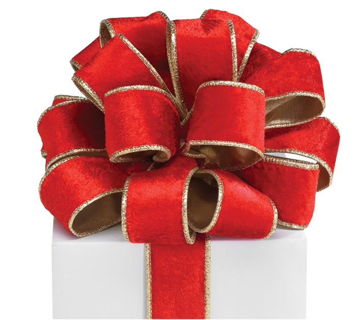 20YARD x 1.5in RED Velvet Ribbon
