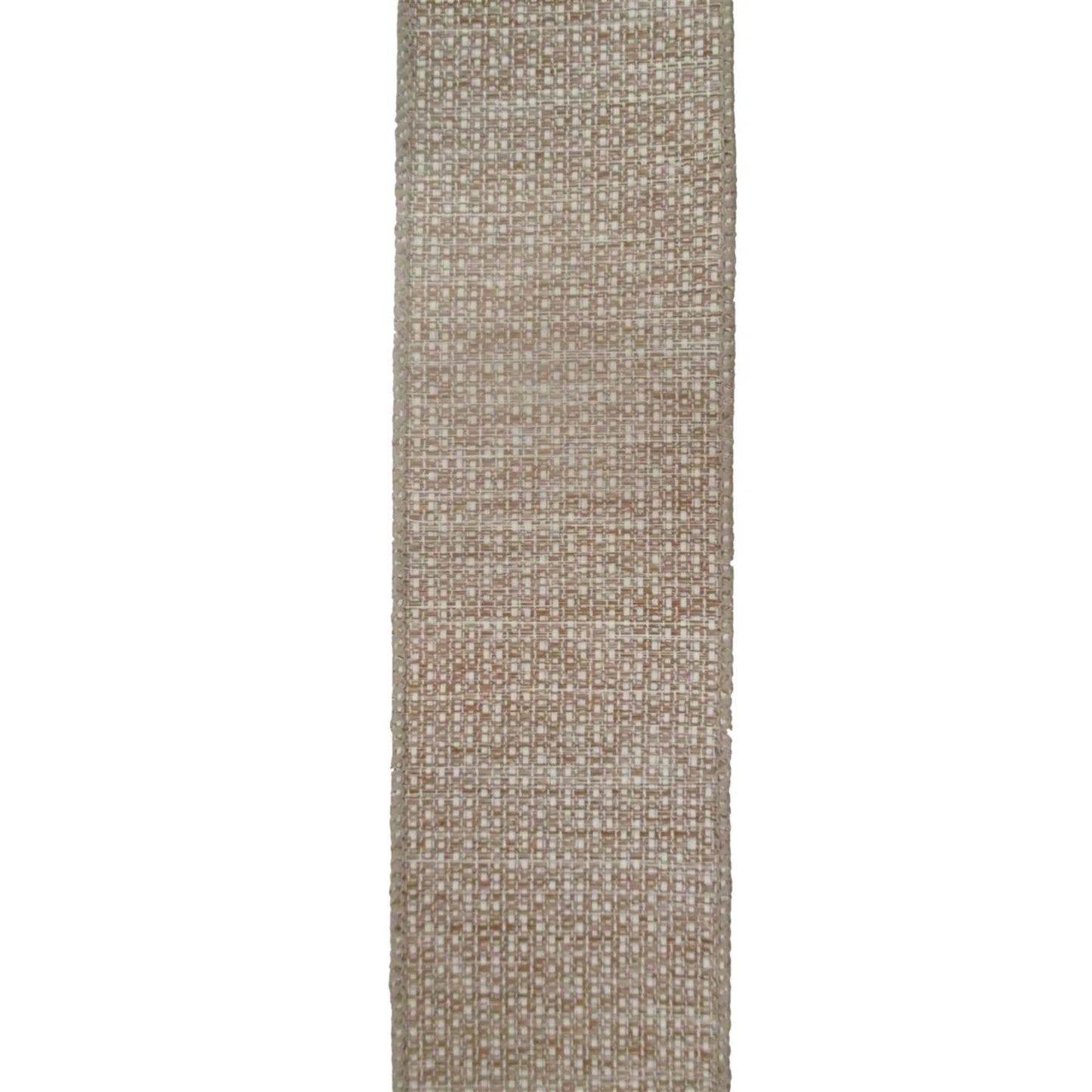 2.5inx10yd Natural Faux Burlap