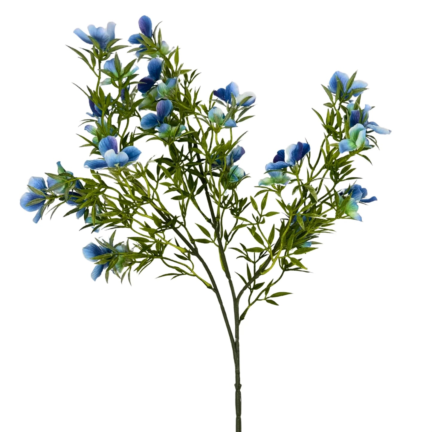 29in Flowing Wildflower Blue - Premium Florals for Wreaths and Home Decor