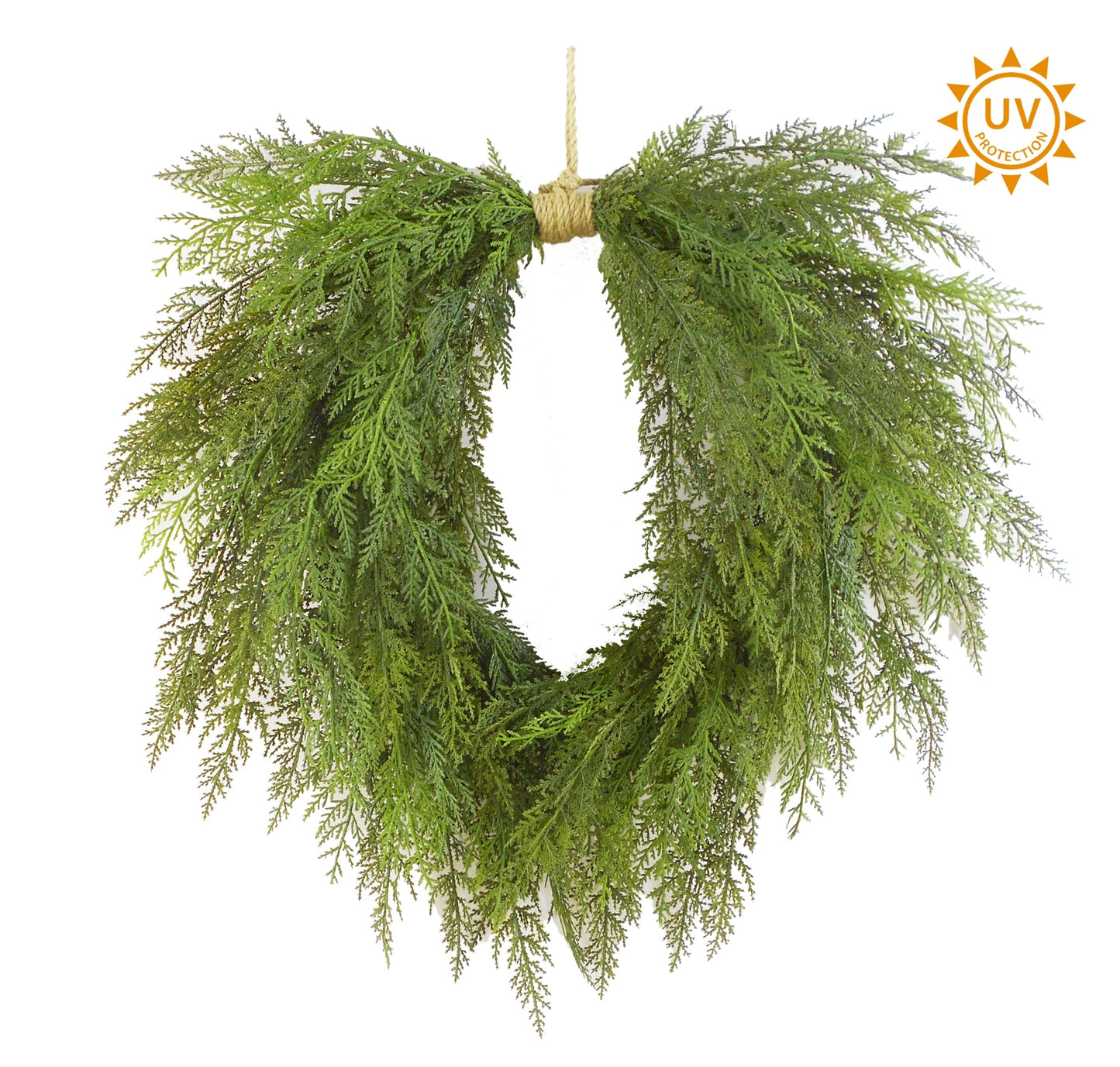 26in UV Cypress Oval Wreath Frame - Premium Base for Wreaths Essentials