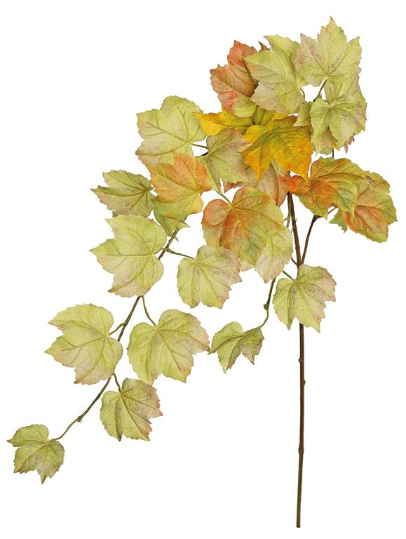 29in Olive Green Hanging Leaf Spray - Premium Greenery for Wreaths and Home Decor