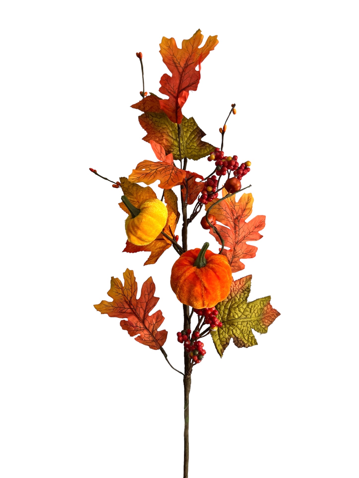 22in Velvet Pumpkin/Leaf/Pips