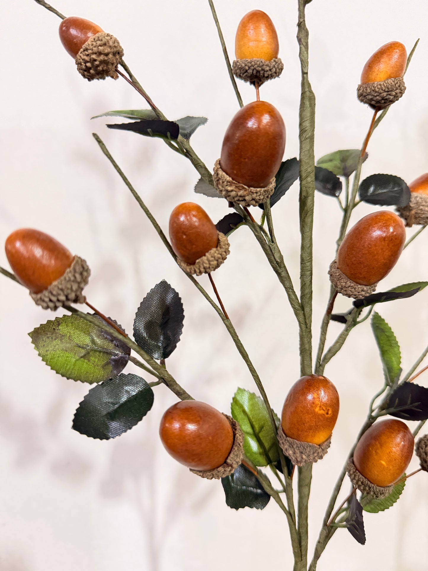 Acorn Spray - Premium Greenery for Wreaths, Arrangements and Home Decor