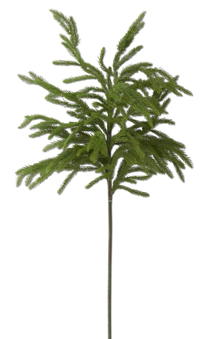 32in Real Touch Norfolk Pine Branch