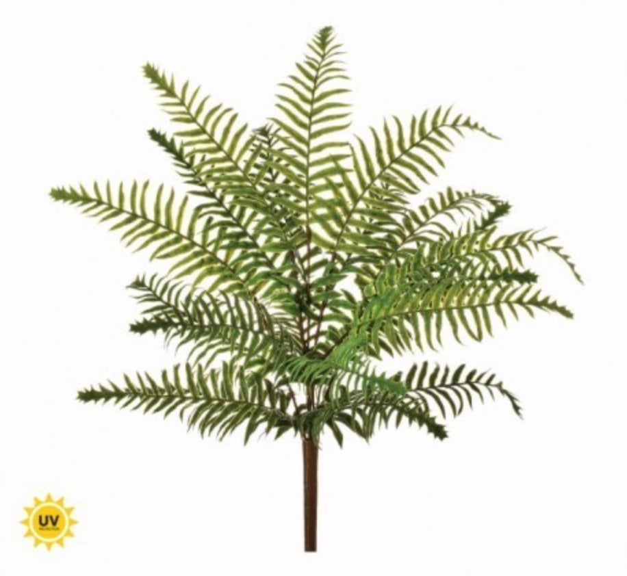 18in Natural Touch Boston Fern Bush
