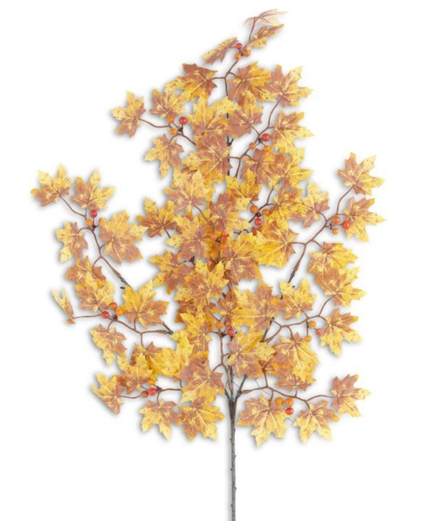 29in Maple Leaves with Berries