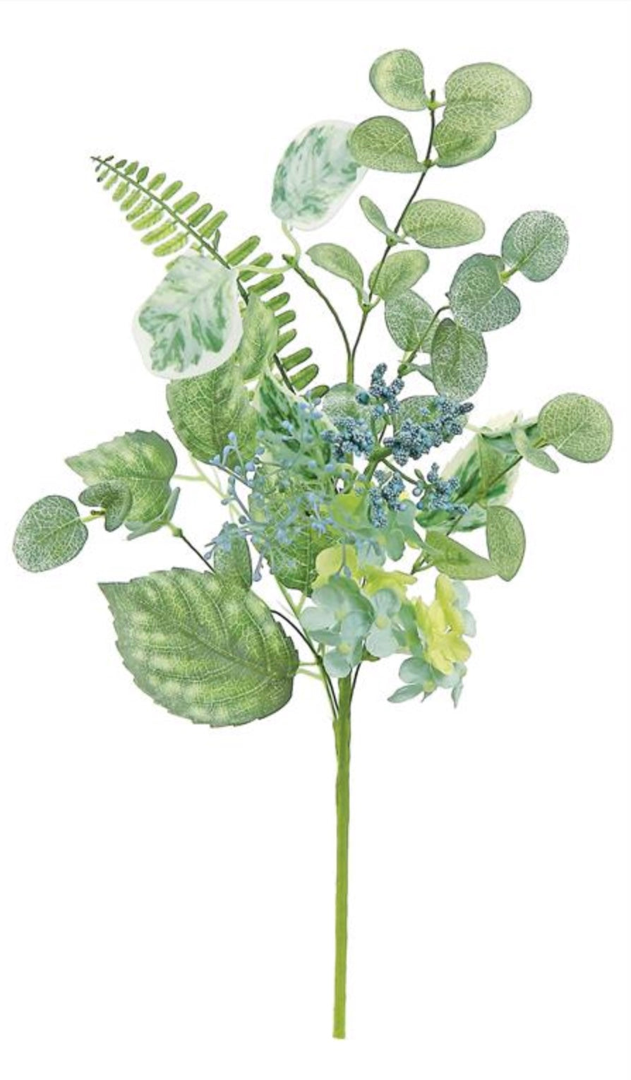 18in Sage Hydrangea Foliage