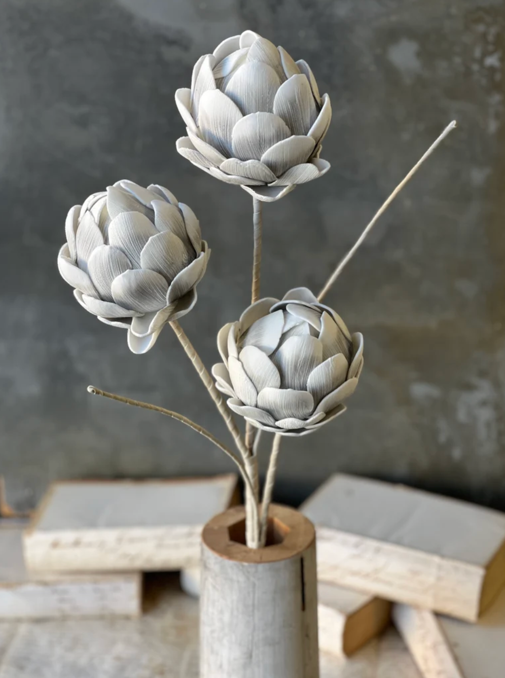 30in Smoke Grey Artichoke Lancaster and Vintage