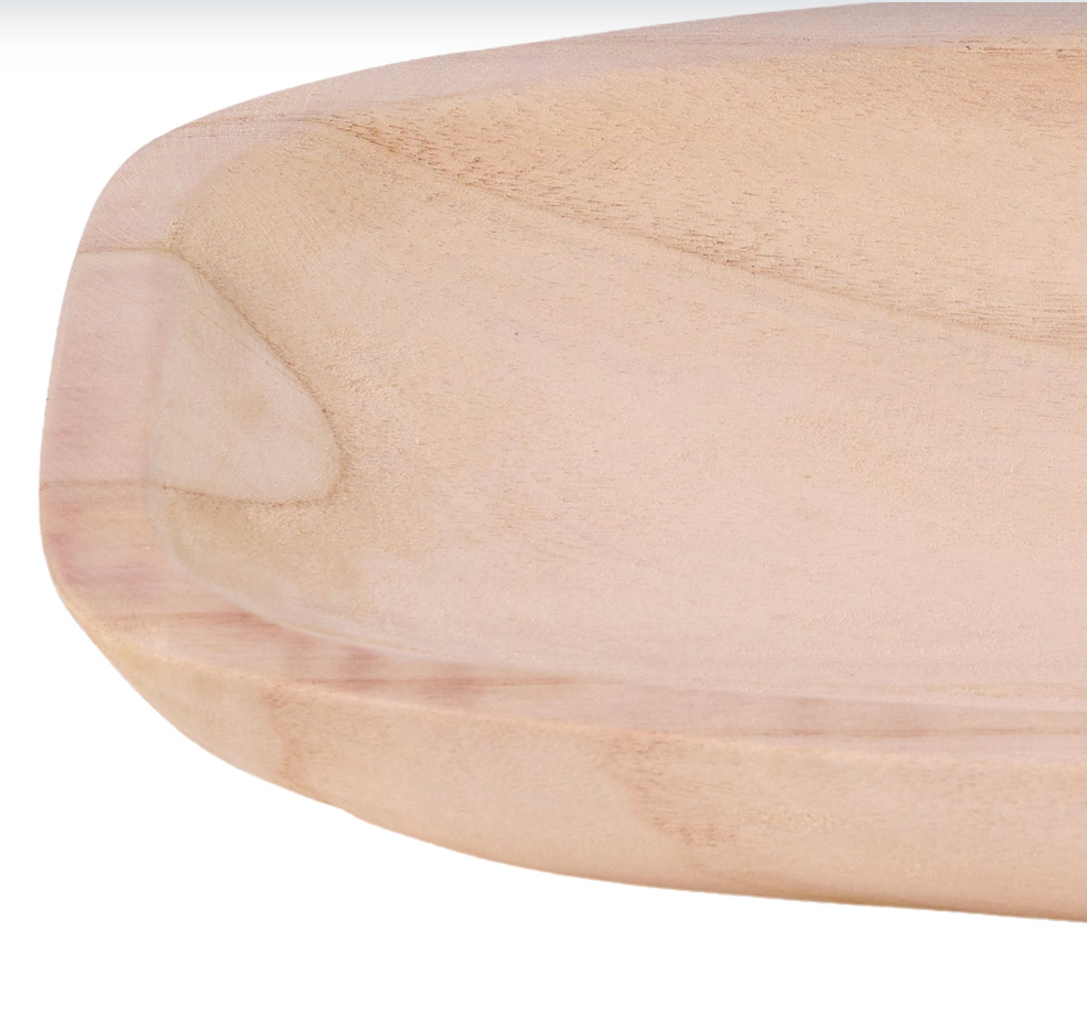 COMING SOON 16in Paulownia Rectangle Oval Tray Designs Base - Premium Design Base for Home Decor