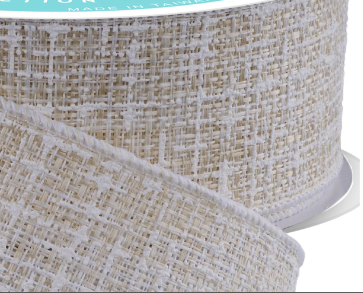 1.5inx10yd Knit Look Texture Ribbon Craig Bachman