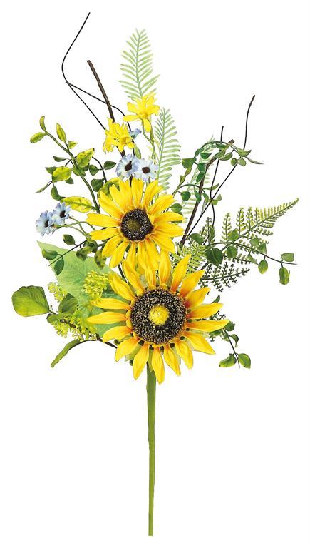 23in Sunflower & Daisy YELLOW/BLUE