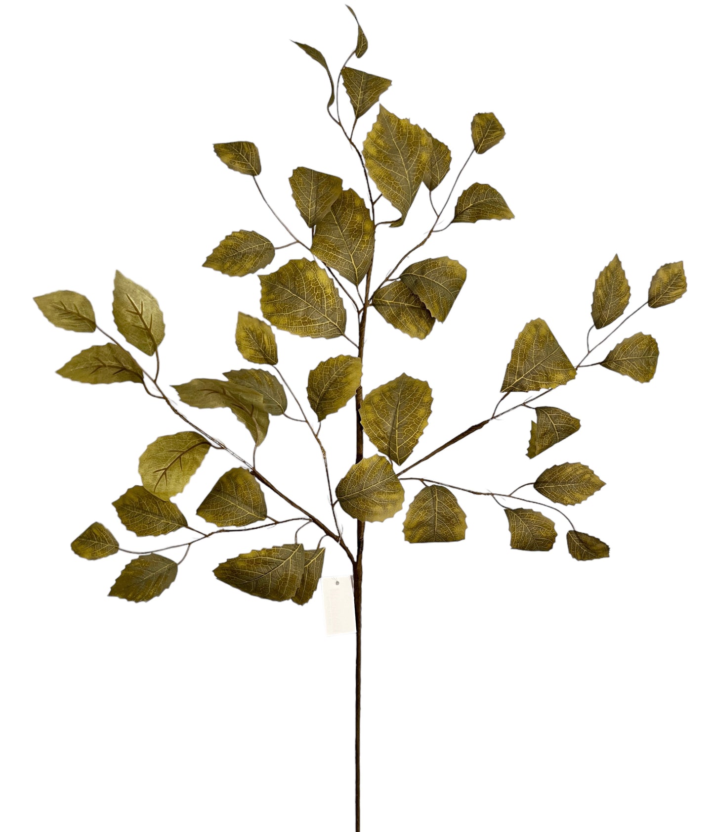 32in Vintage Aspen Leaf YELLOW GREEN