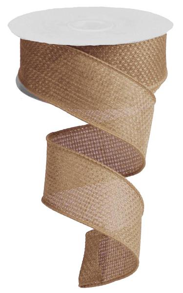 1.5inx10yd Cross Royal Burlap NATURAL