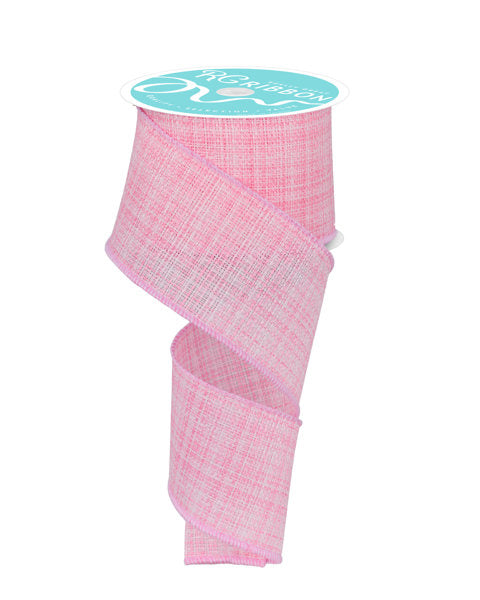 2.5inx10yd Cross Check PINK Ribbon