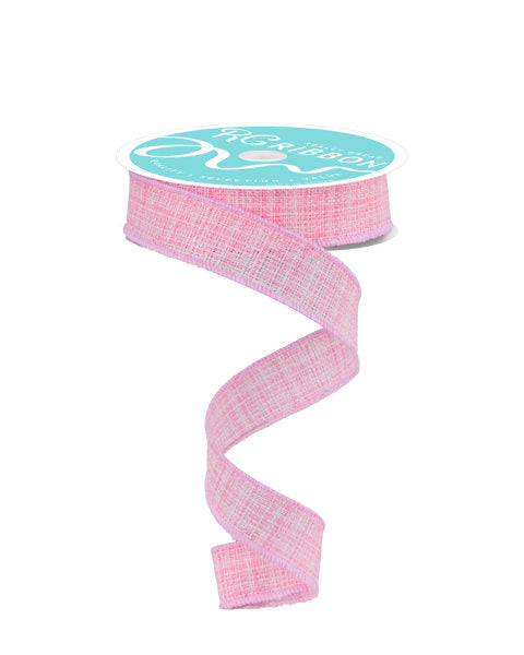 7/8inx10yd Cross Check PINK Ribbon
