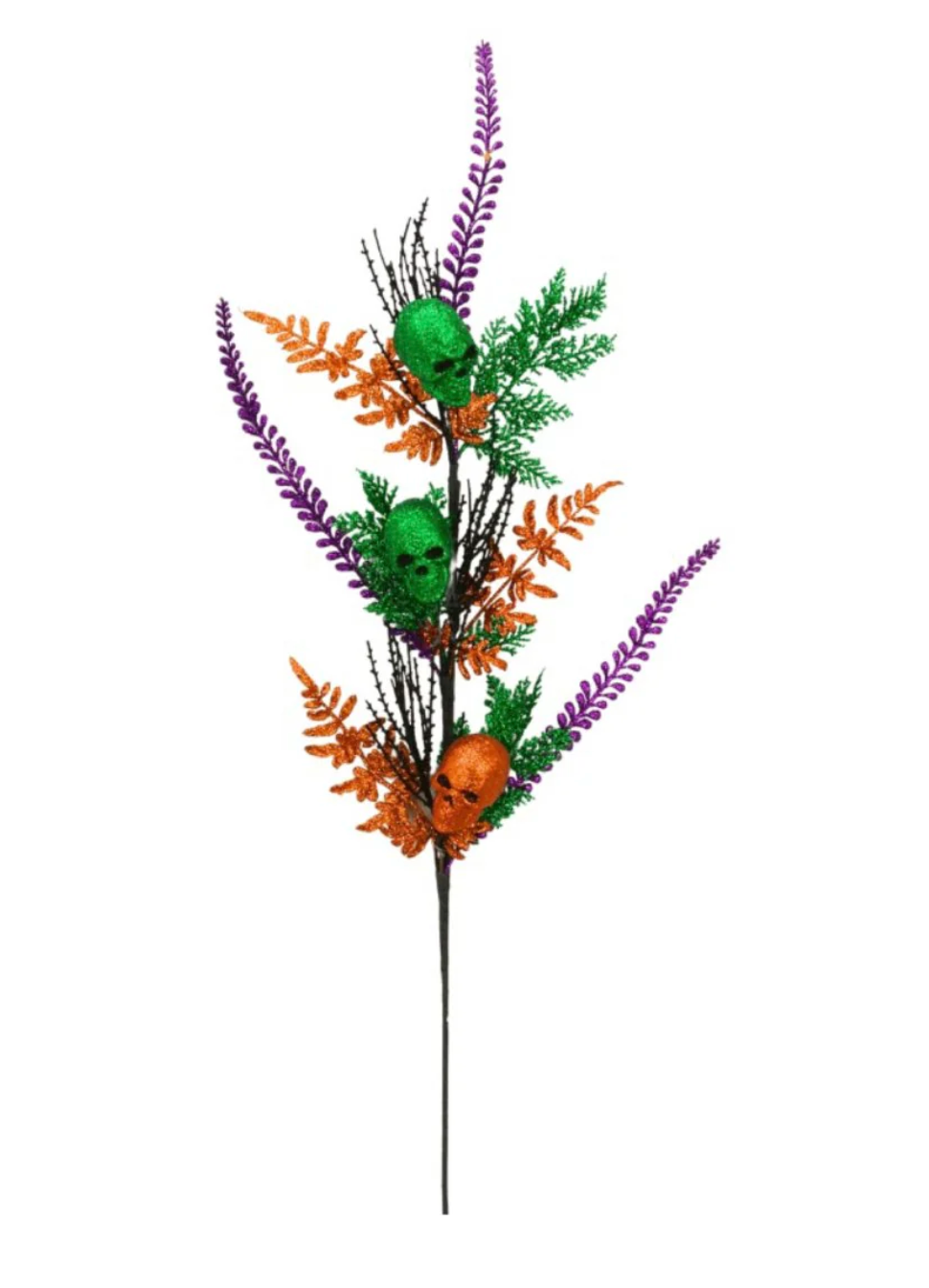 43in Skull Cedar Fern Spray