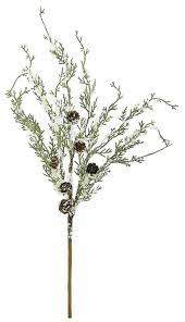 24in Snowy Cedar & Cone Pick Select Artificial