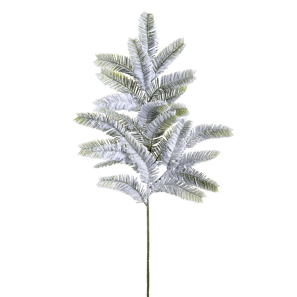 25in Snowed Pine Spray WH/GR Allstate
