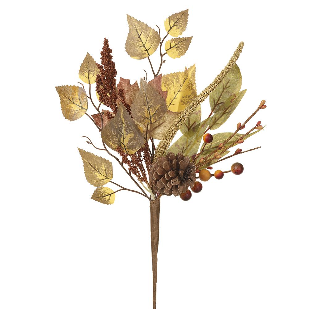 16in Berry/Cone/Seeds BEIGE/BROWN