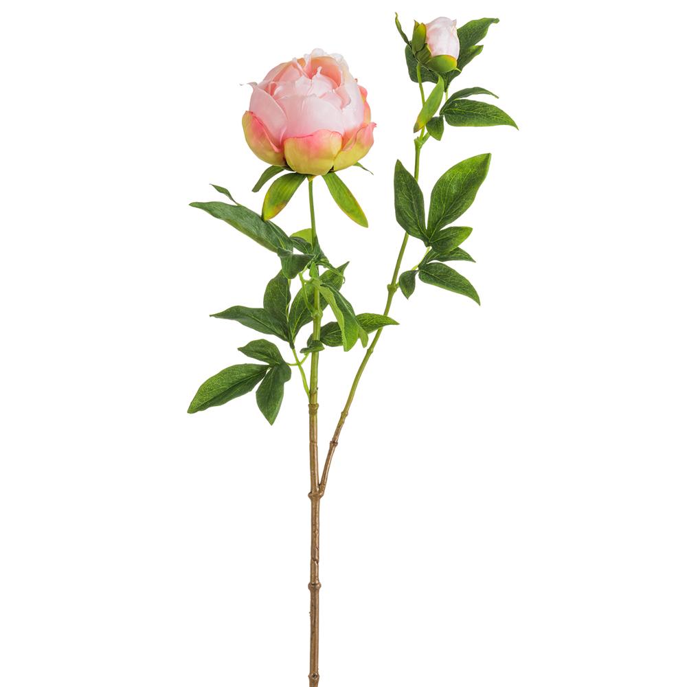 26in Peony Spray PINK