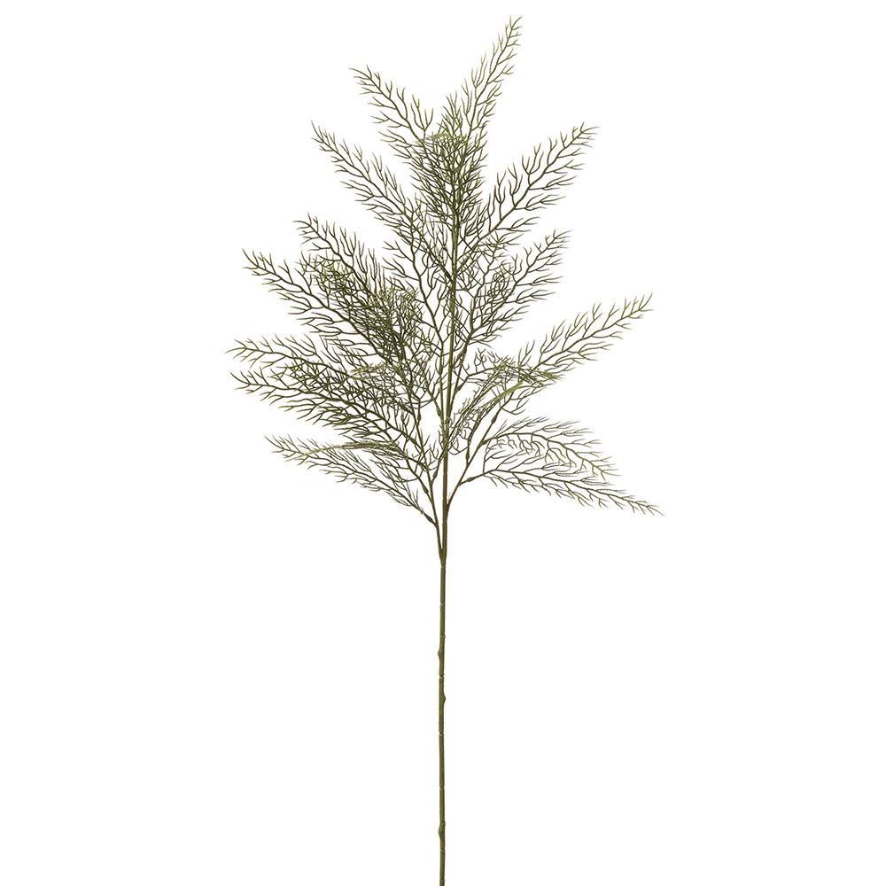 34in Hanging Coral Grass green