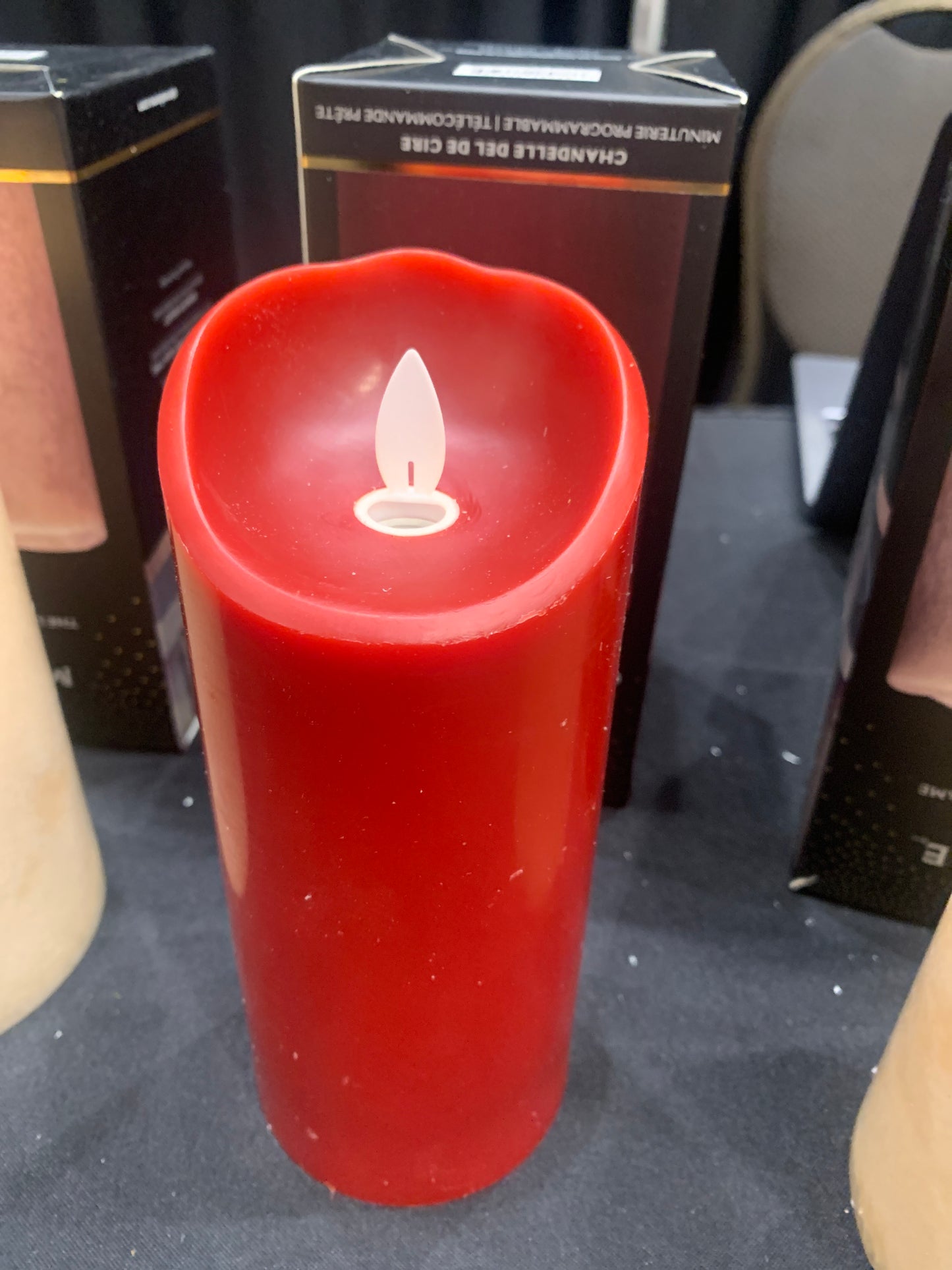 7in Smooth Pillar Candle ggg