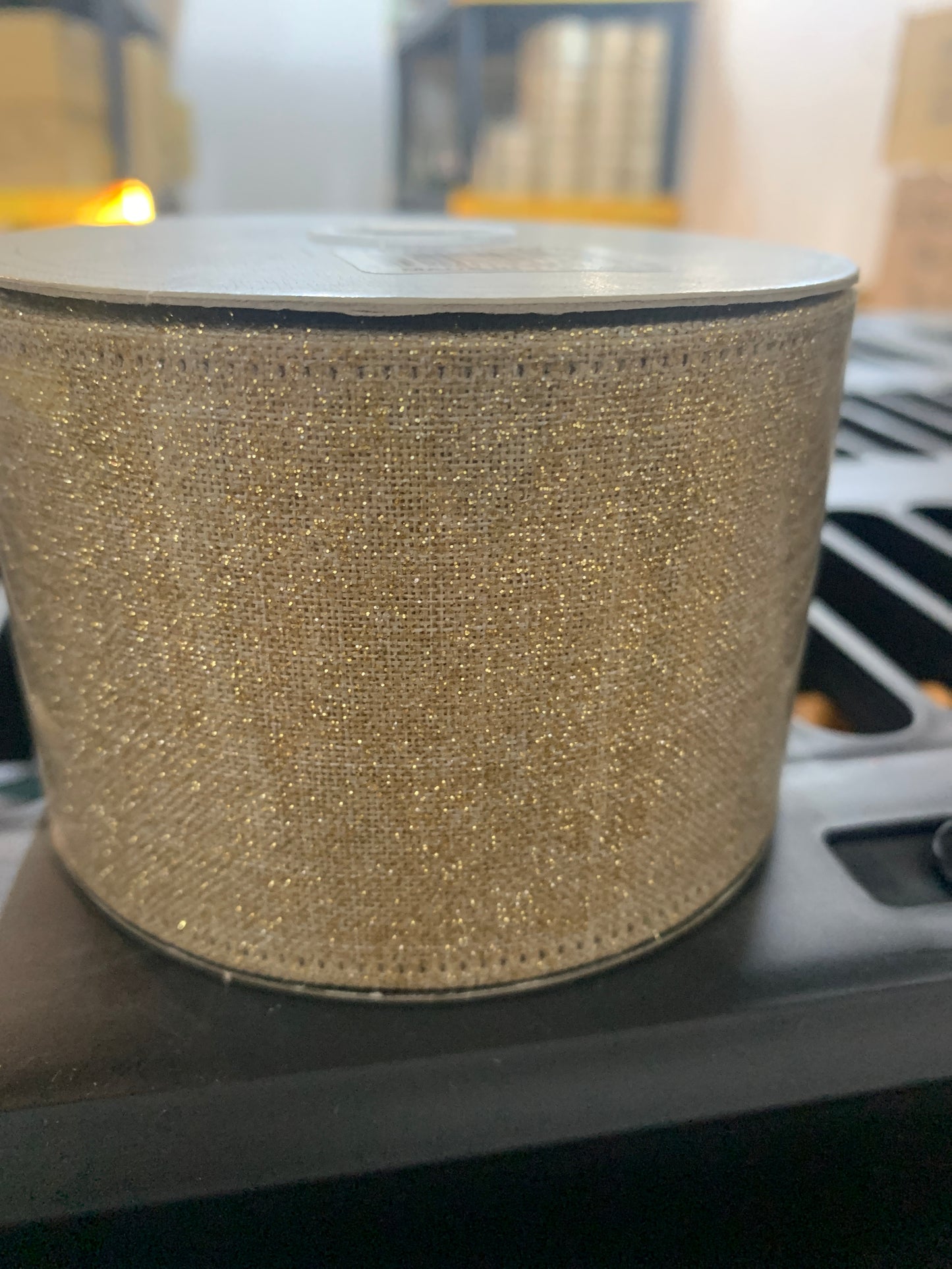 2.5in Dstevens glitter champagne