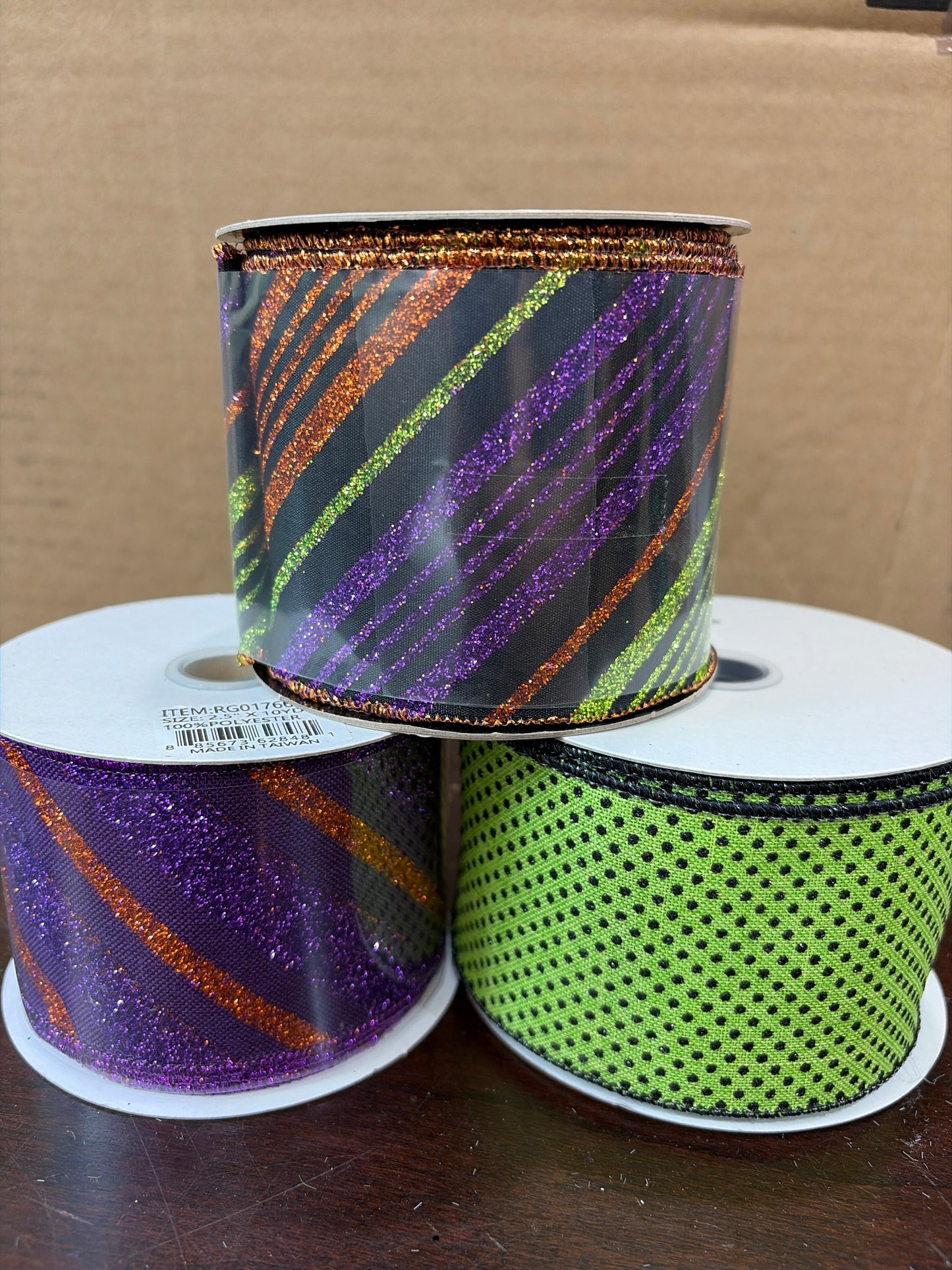 BDL001 3-pc Halloween Ribbon