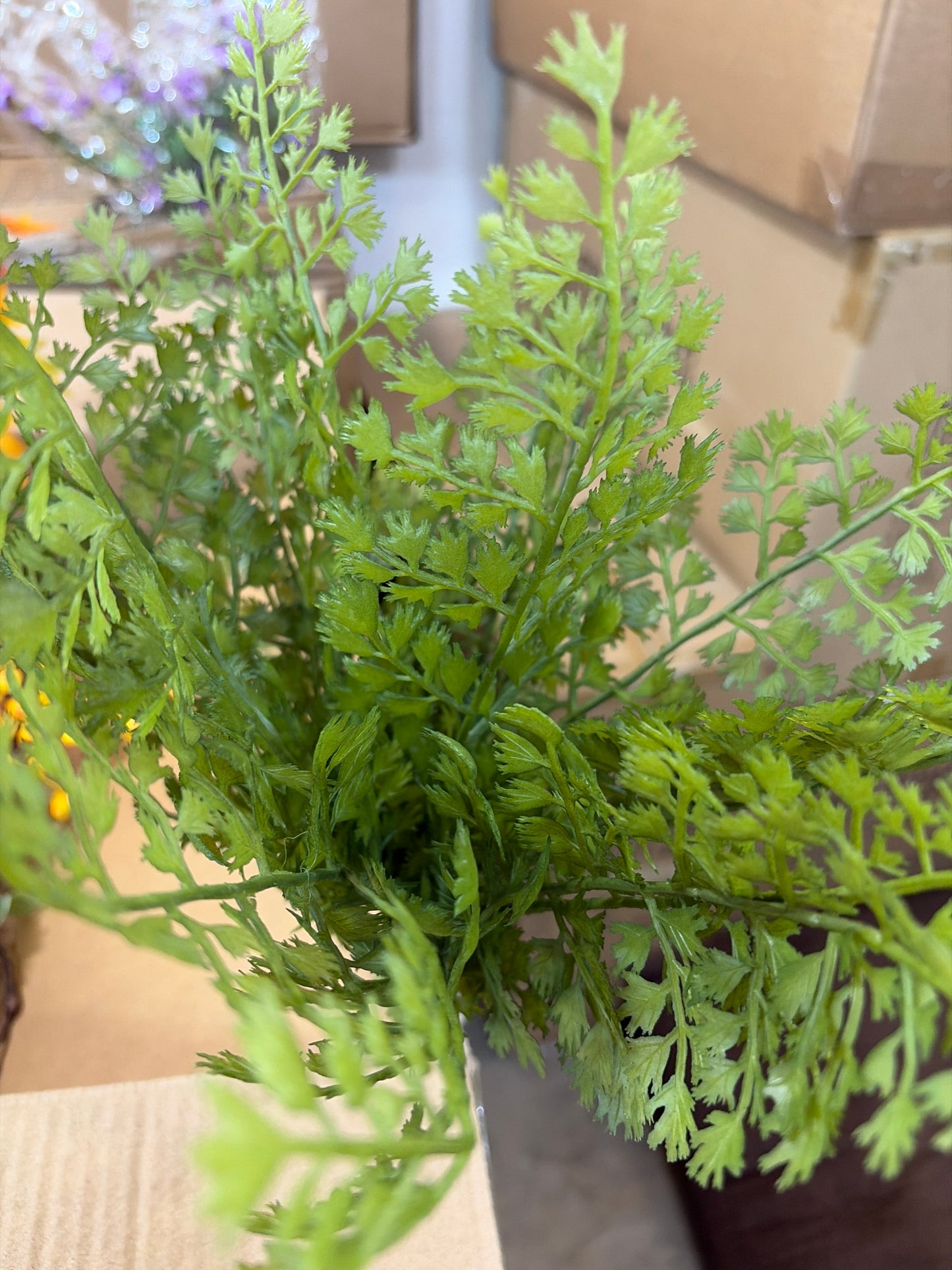 14in Maidenhair Fern x21 - Premium Artificial Greenery for Wreaths, Arrangement & Home Decor