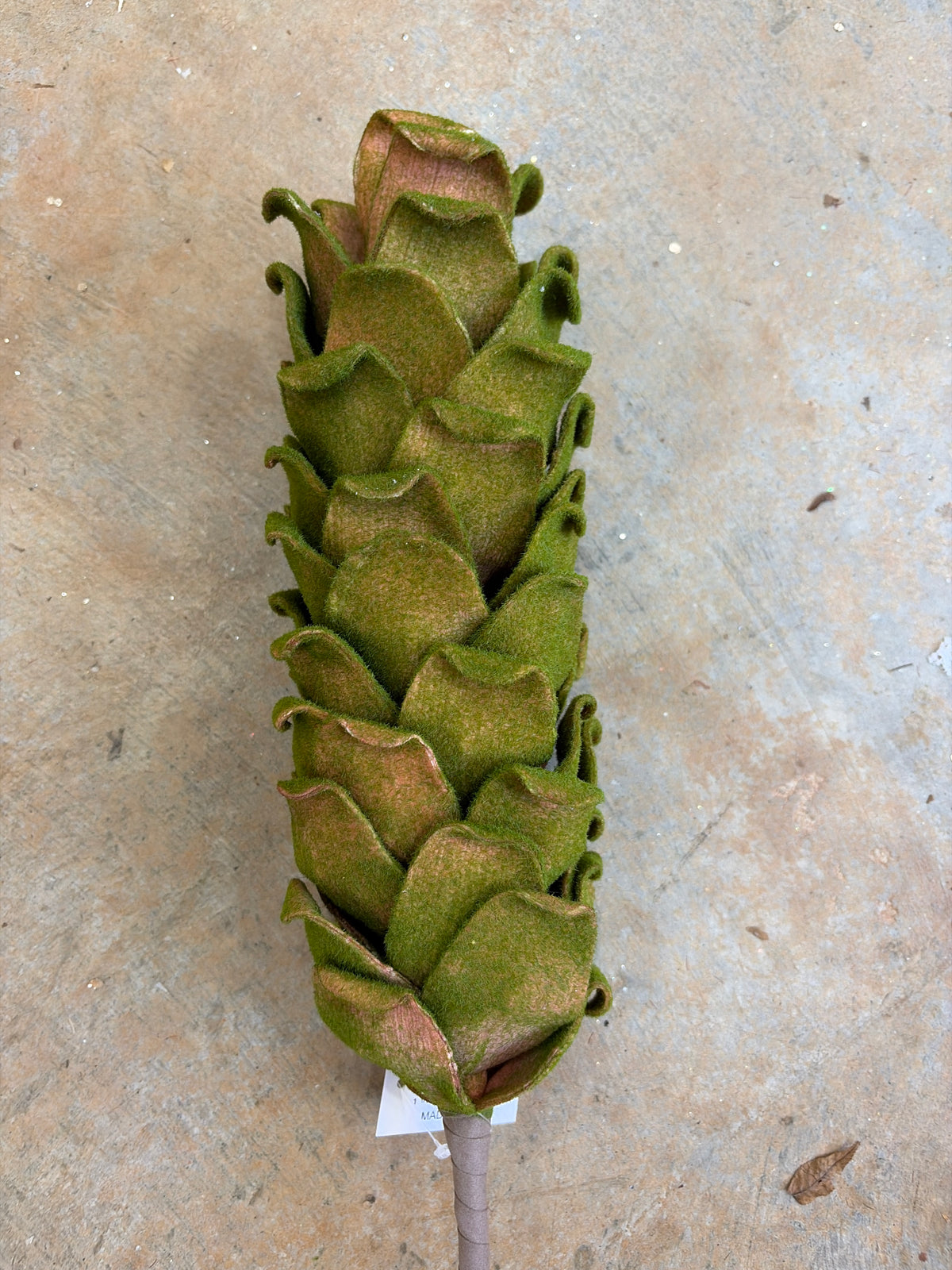 12inx3in Rust Moss Artificial Pine Cone - Premium Greenery for Wreaths, Arrangements and Home Decor Craig Bachman