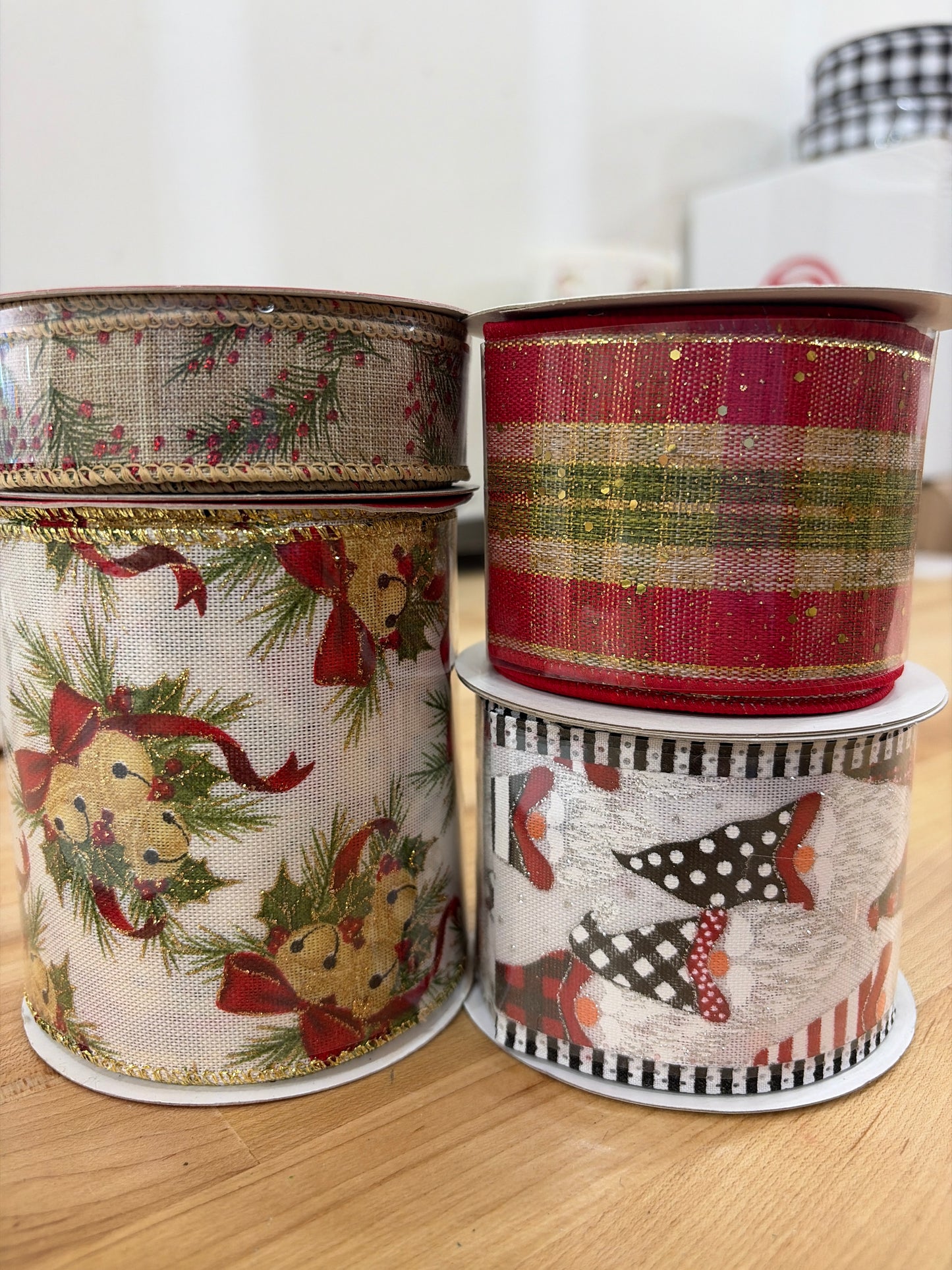 4pc Christmas Ribbon bundle