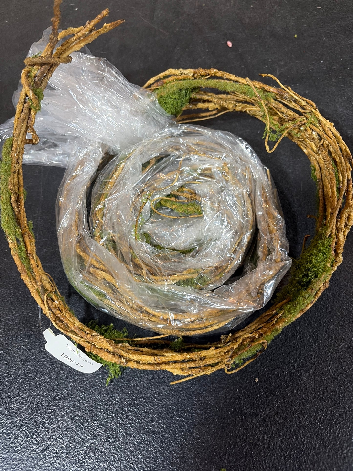 6FT Moss Twig Garland