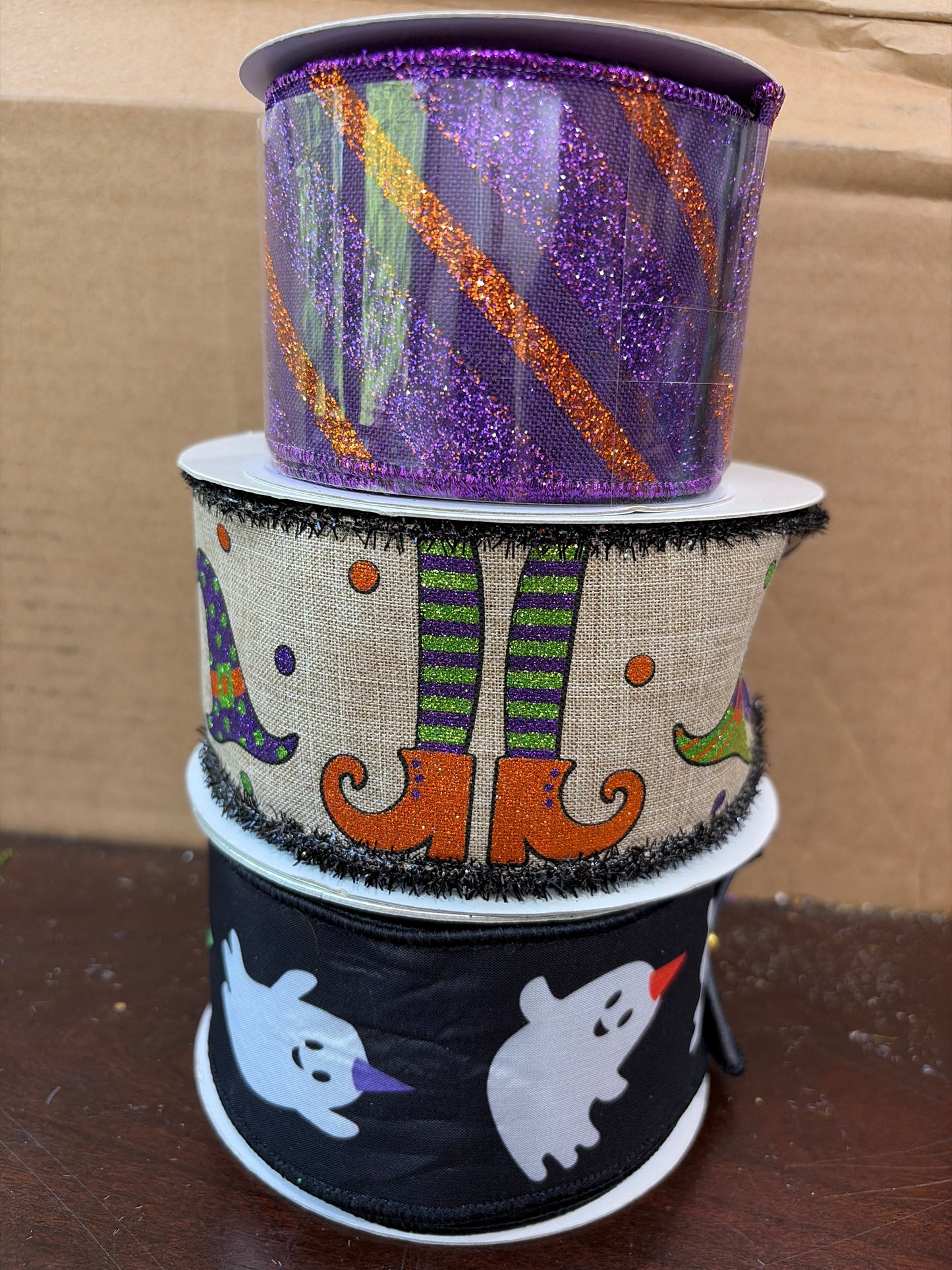 BDL004 3-pc Halloween Ribbon