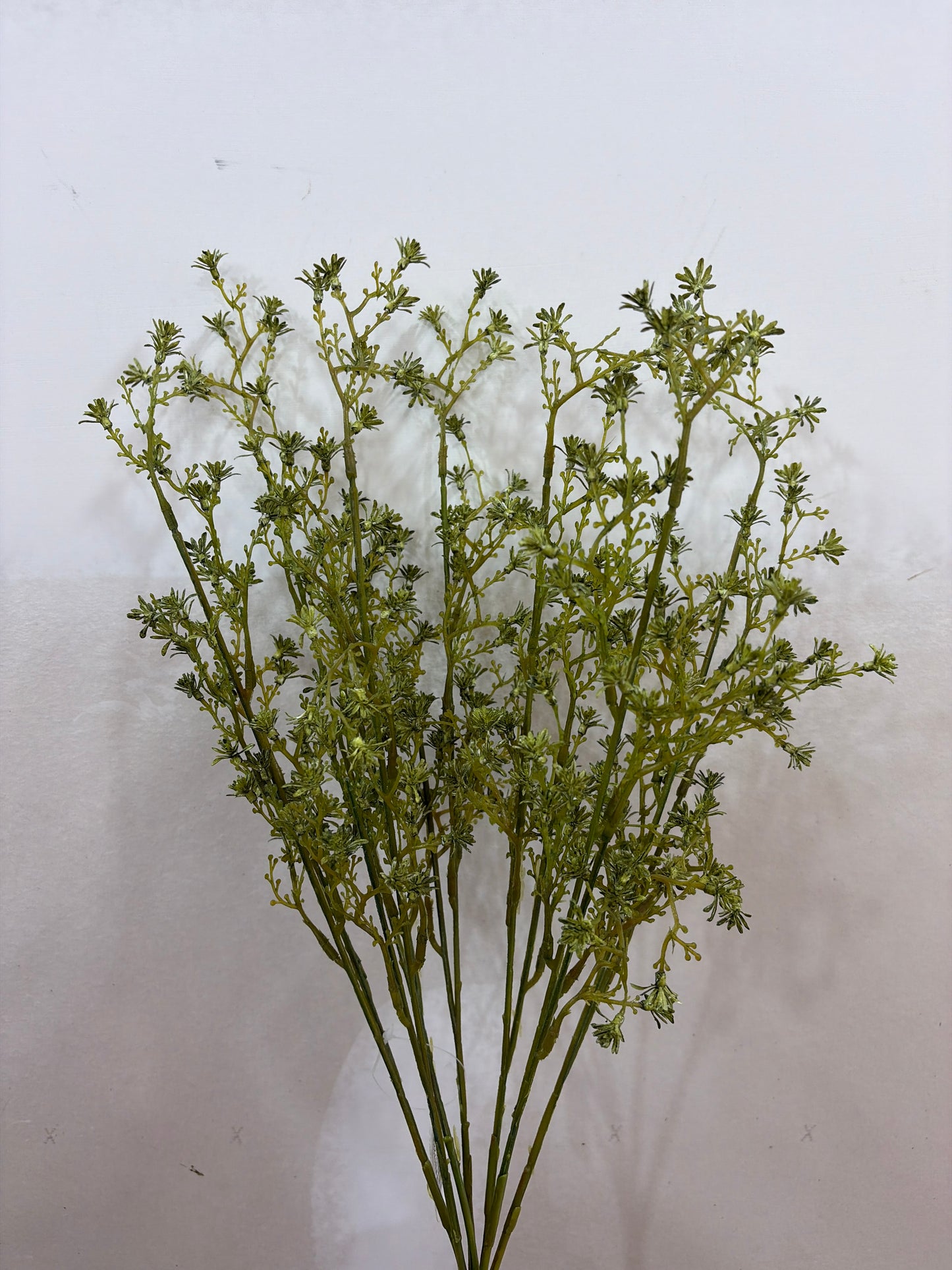22in Green Mini Flower Bush x7