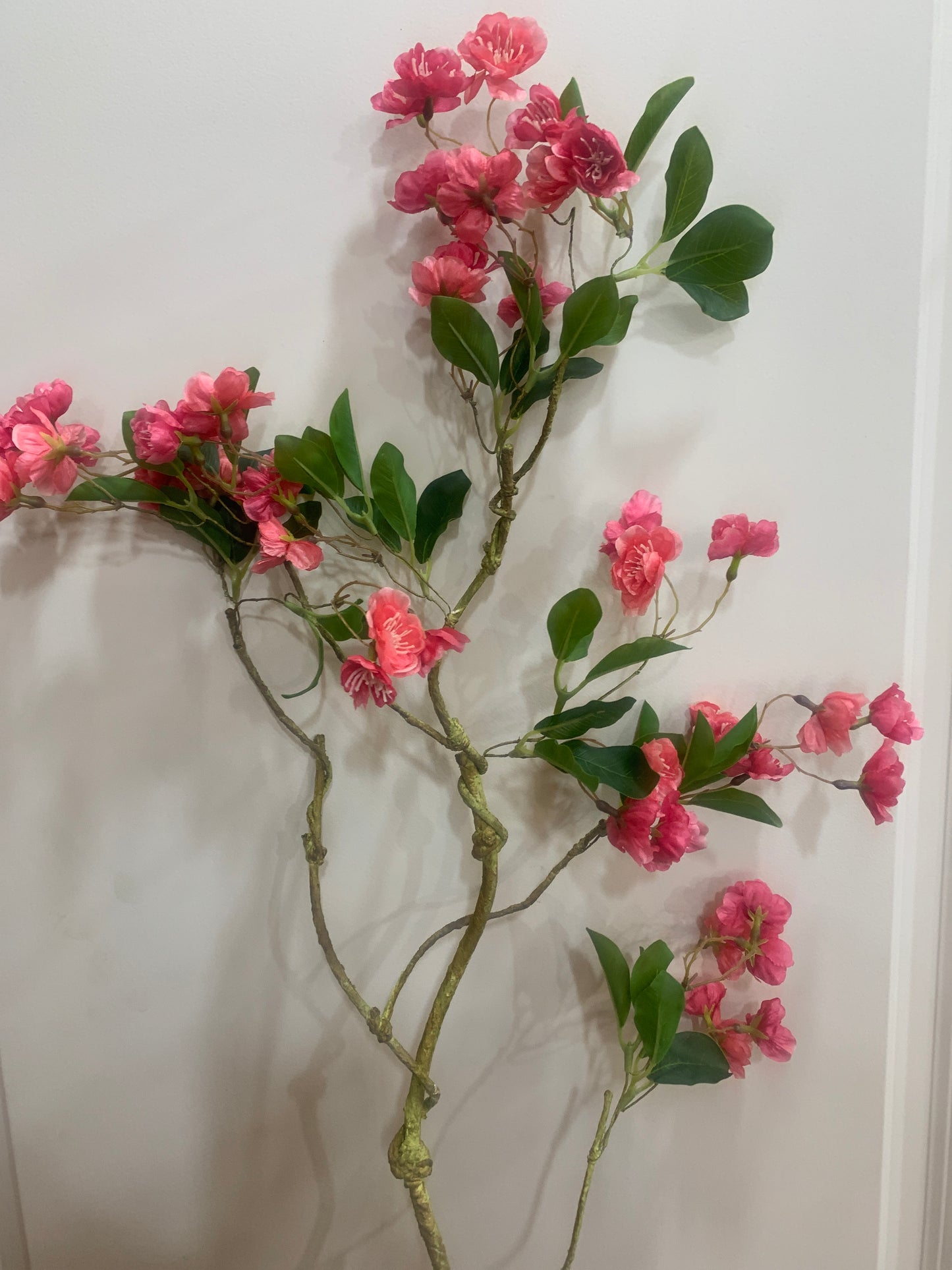 41in Pink Cherry Blossom Branch