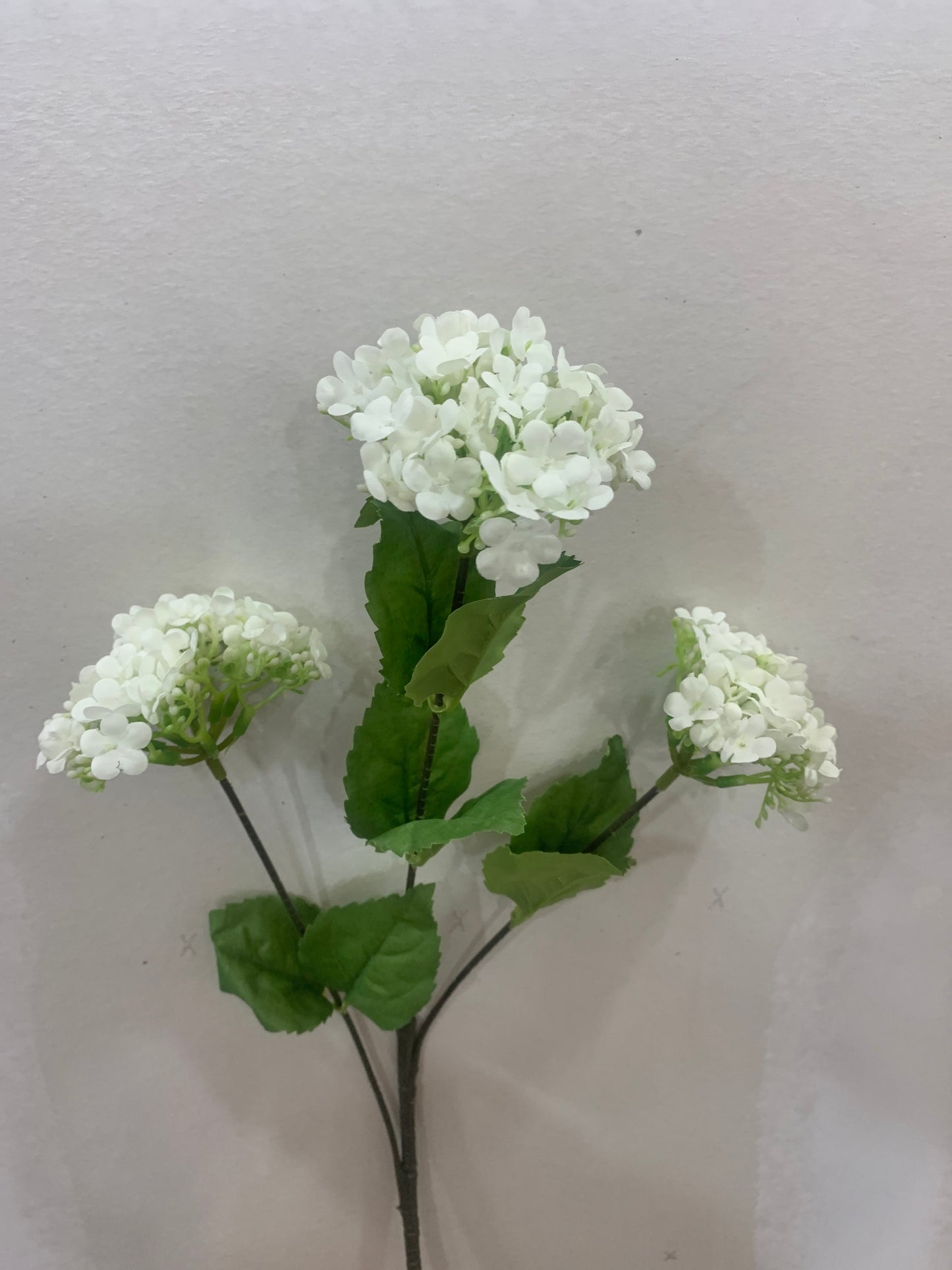 23in White Snowball Hydrangea x3