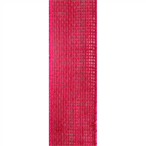 1.5in Burlap FUSCHIA