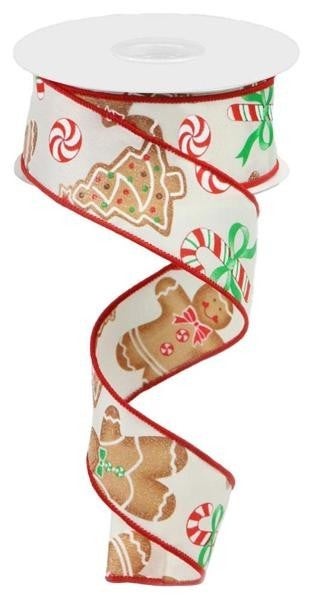 1.5x10 Gingerbread w/Candy Ribbon