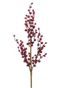 32in Berry Spray RED Liberty Floral