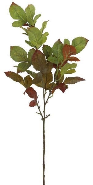 27in Mixed Leaf GRN/BRN