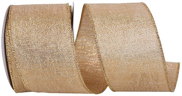 2.5 inch Textured Metallic Sparkle GOLD