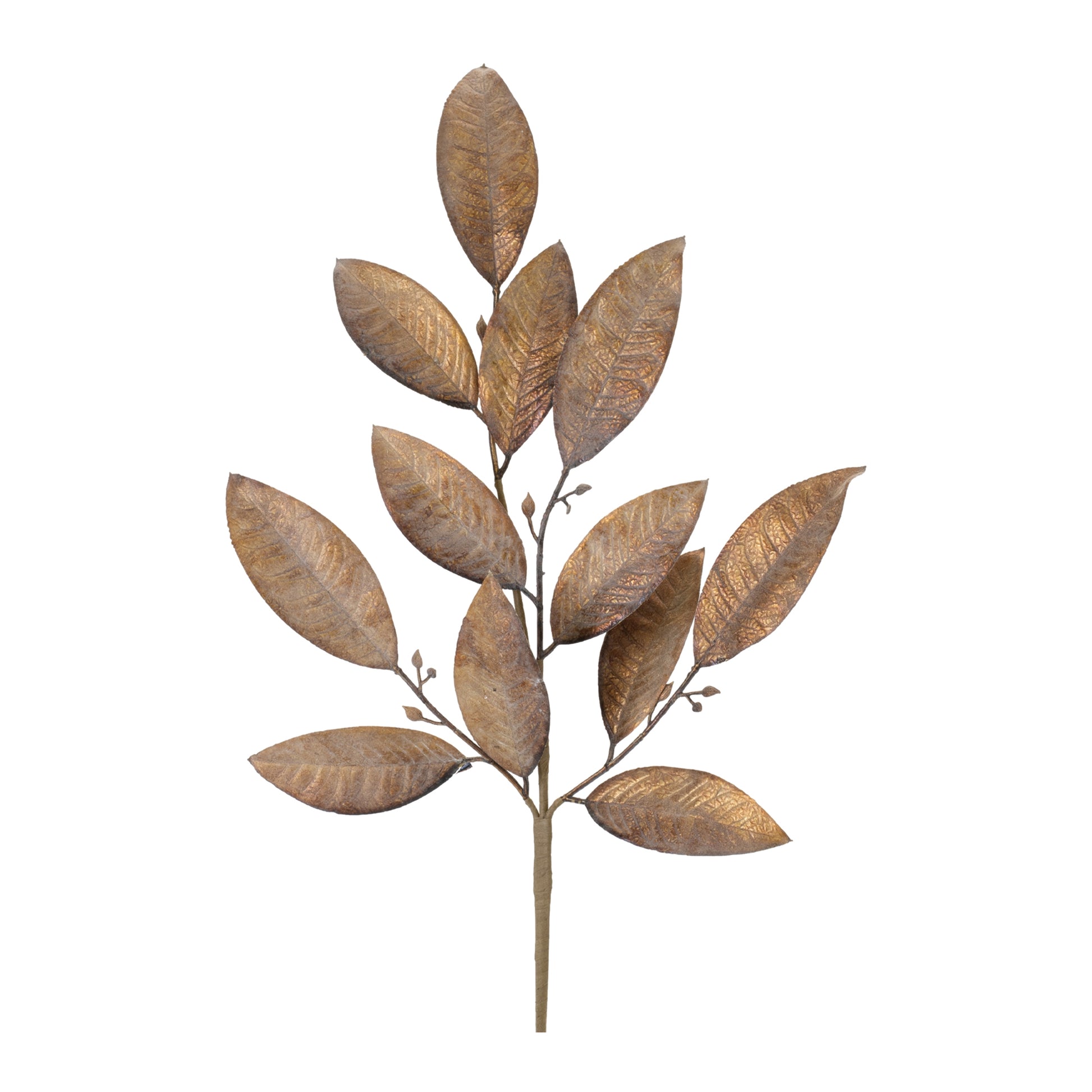 28in Copper Leaf Spray - Premium Florals for Wreaths, Arrangements and Home Decor (Copy) Melrose